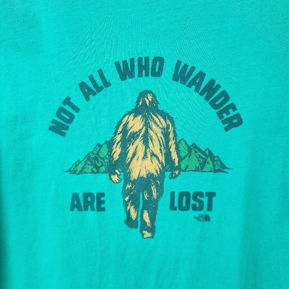 Big Foot Novelty Short Sleeve Tee The North Face Unisex Size Medium
